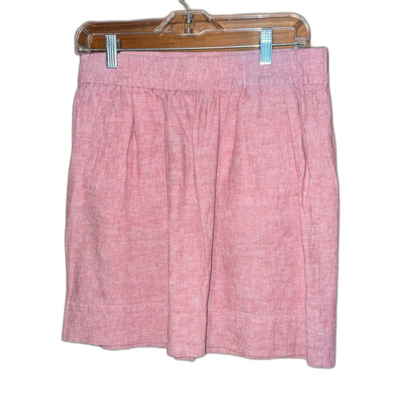 LOFT Dresses & Skirts - LOFT Red Linen Skirt Small